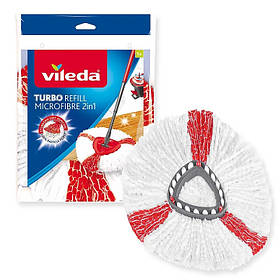 Насадка для швабри Vileda Turbo 2 в 1 Vileda