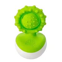 Прорезыватель-неваляшка Fat Brain Toys F2173ML dimpl wobl , Time Toys