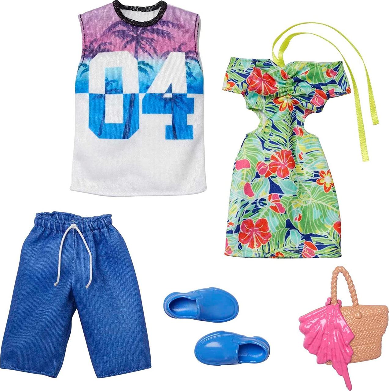 Одяг для Барбі та Кена — Barbie Fashions 2-Pack Clothing Set