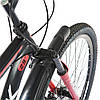 Велосипед гірський SPARK FIGHTER 19 зі сталевою рамою однопідвісний 18 швидкостей із дисковими гальмами 29 дюймів, фото 9