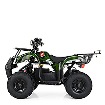 Квадроцикл електричний дитячий підлітковий Profi HB-EATV1000D-10 MP3 USB SD одномісний зелений, фото 3