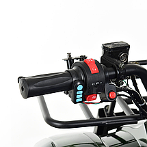 Квадроцикл електричний дитячий підлітковий Profi HB-EATV1000D-10 MP3 USB SD одномісний зелений, фото 4