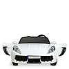 Машина електрична дитяча Bambi Racer M 4055AL-1 Порше на акумуляторі USB електромобіль двомісний білий, фото 6