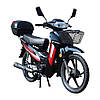 Мотоцикл легкий дорожній SPARK SP125C-3CF бензиновий чотиритактний двомісний 125 кубів із багажником, фото 2
