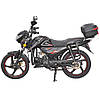 Мотоцикл легкий дорожній SPARK SP125C-2CD бензиновий чотиритактний двомісний 125 кубів із багажником, фото 4