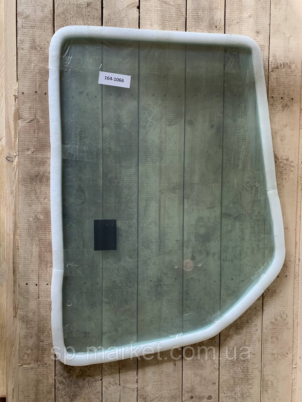 Скло дверей верхнє праве CAT 428D 164-1066 428C, 428D 432C, 432D, фото 1