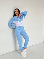 Спортивный женский костюм из двунитки: Стильный и комфортный весенний образ