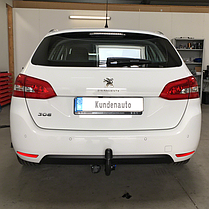 Фаркоп Peugeot 308 II 2013-2021 (Пежо 308 II) хетчбек та універсал, фото 3