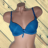 Бюстгальтер жіночий гладкий підлітковий колір зелений  Розмір 80А, фото 2