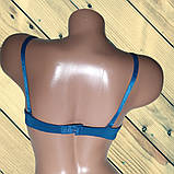 Бюстгальтер жіночий гладкий підлітковий колір зелений  Розмір 80А, фото 3
