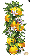 Схема для вишивки бісером Соковиті лимони. Ціна вказана без бісера