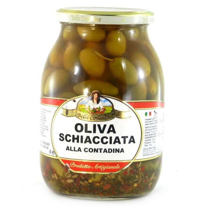 Bella Contadina Oliva Schiacciata, 1кг