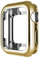 Чохол Apple Watch 42 mm матовий TPU Silicone 0.6 mm Gold