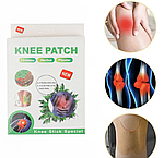 Пластир для зняття Болі в Сустатах Коліна з екстрактом Полині Knee Patch 10 шт./пач./пач.