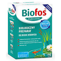 Біологічний препарат від водоростей у ставку озері водоймі 1 кг Bioclar, Biofos