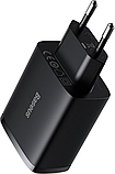 Мережевий зарядний пристрій Baseus Compact Charger 3U 17 W EU black (CCXJ020101), фото 5