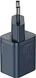 Мережевий зарядний пристрій Baseus Super Si 1C 20W EU Set with Type-C to iP 1m blue (TZCCSUP-B03), фото 3