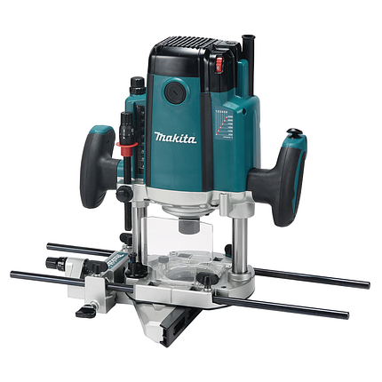 Професійний фрезер вертикальний Makita RP2303FCJ : 2100 Вт, розмір цанги 6/8/12 мм, обороти 9.000-23.000 хв-1, фото 1