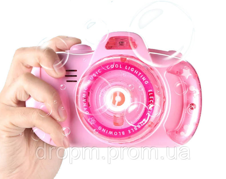 Детский фотоаппарат для создания мыльных пузырей Bubble Camera - фото 2 - id-p1789245889