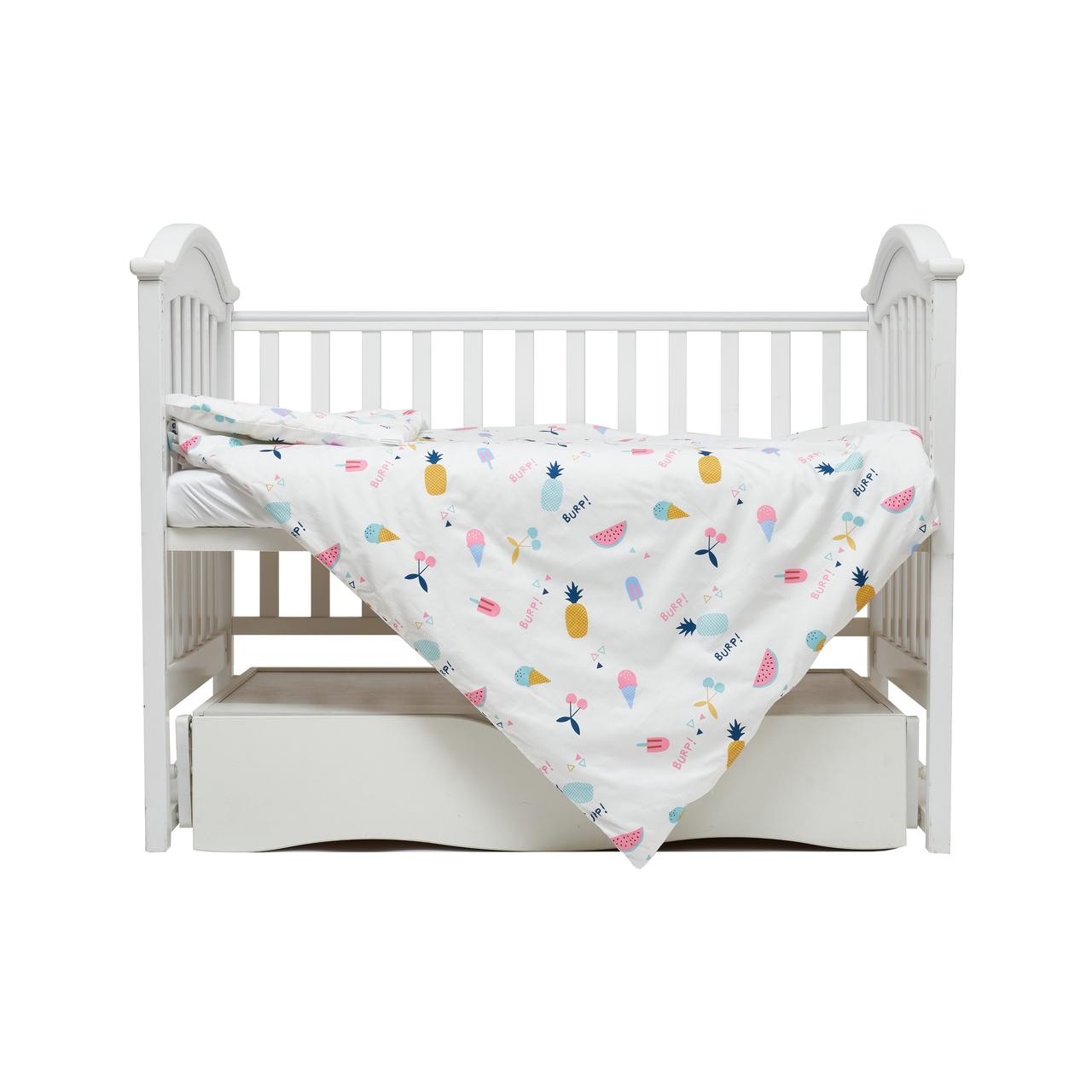 Змінна постіль 3 ел Twins Satin Limited, summer, мультиколір