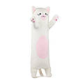 М'яка іграшка KidsQo валик кіт Еклер молочний 80см (KD732), фото 2