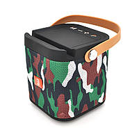 Колонка J12 Bluetooth 4.1 до 10m, 1х3W, 4Ω, 600mAh, 90dB, TF card/USB, DC 5V, Camouflage