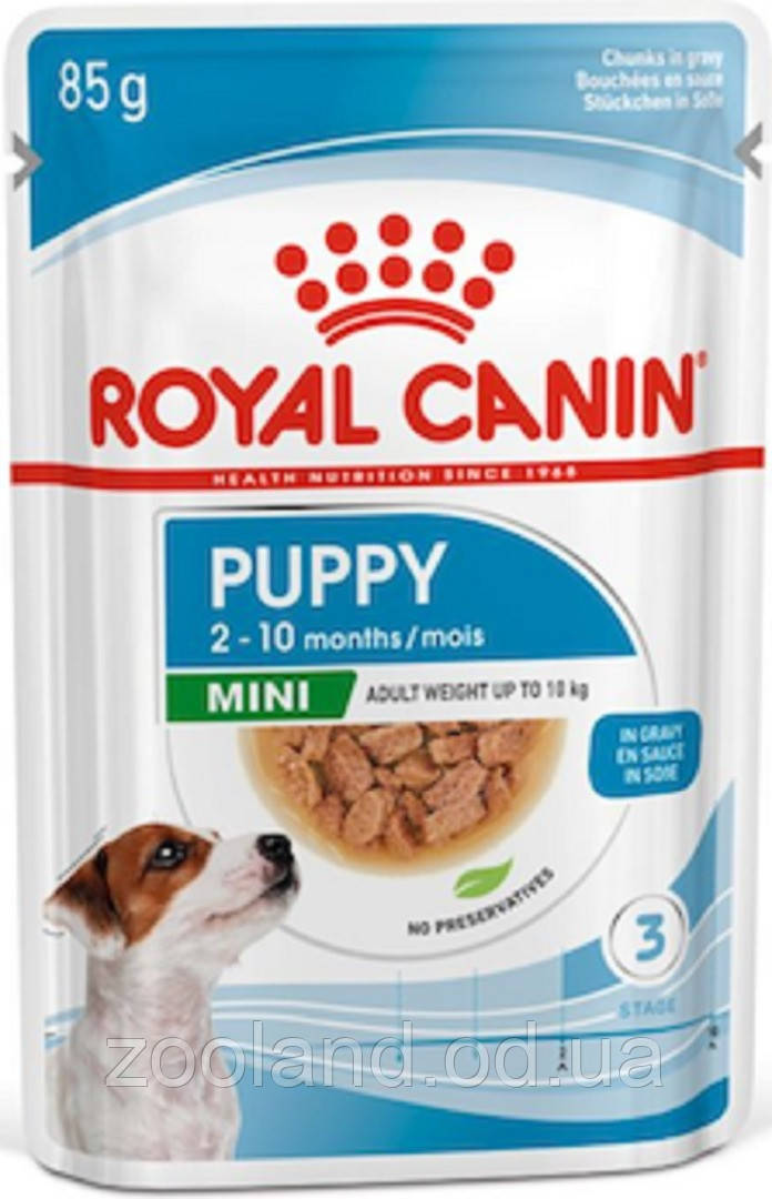 Royal Canin Mini Puppy в соусе, 12 шт - фото 1 - id-p965859237