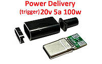 Power Delivery (PD) Trigger триггер 20v 5a 100w +корпус (DY038-2) (A class) 1 день гар.