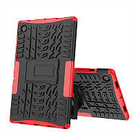 Чехол Samsung Galaxy Tab A8 10.5 2021 x200 x205 Armor cover black-red