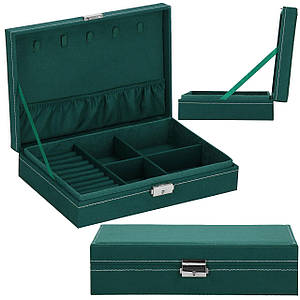 Скринька для прикрас (футляр для біжутерії) Springos 28 x 19.5 x 7 см HA1047 Poland