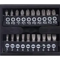 Набір викруток і біт 100 шт. Kraft Dele KD10957, фото 2