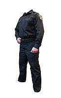 Форма патрульной полиции Украины: брюки тактические, китель (ткань саржа, воронье крыло)