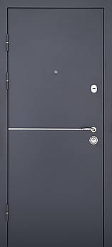 [Складська програма] Вхідні металеві двері модель Solid комплектація Defender