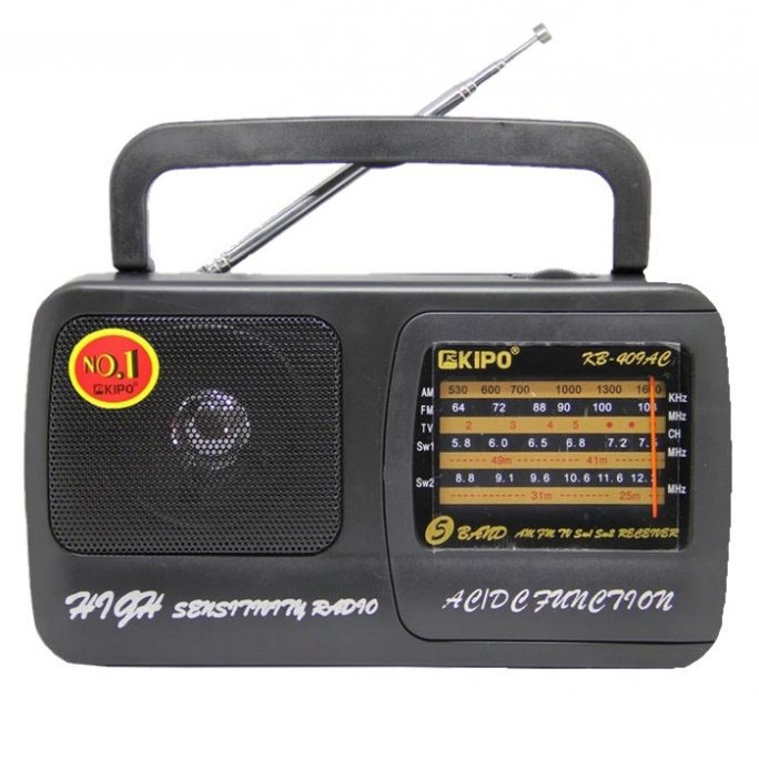 Купить Радиоприёмник Kipo KB-409 AC мощный радио FM c usb питание от ...