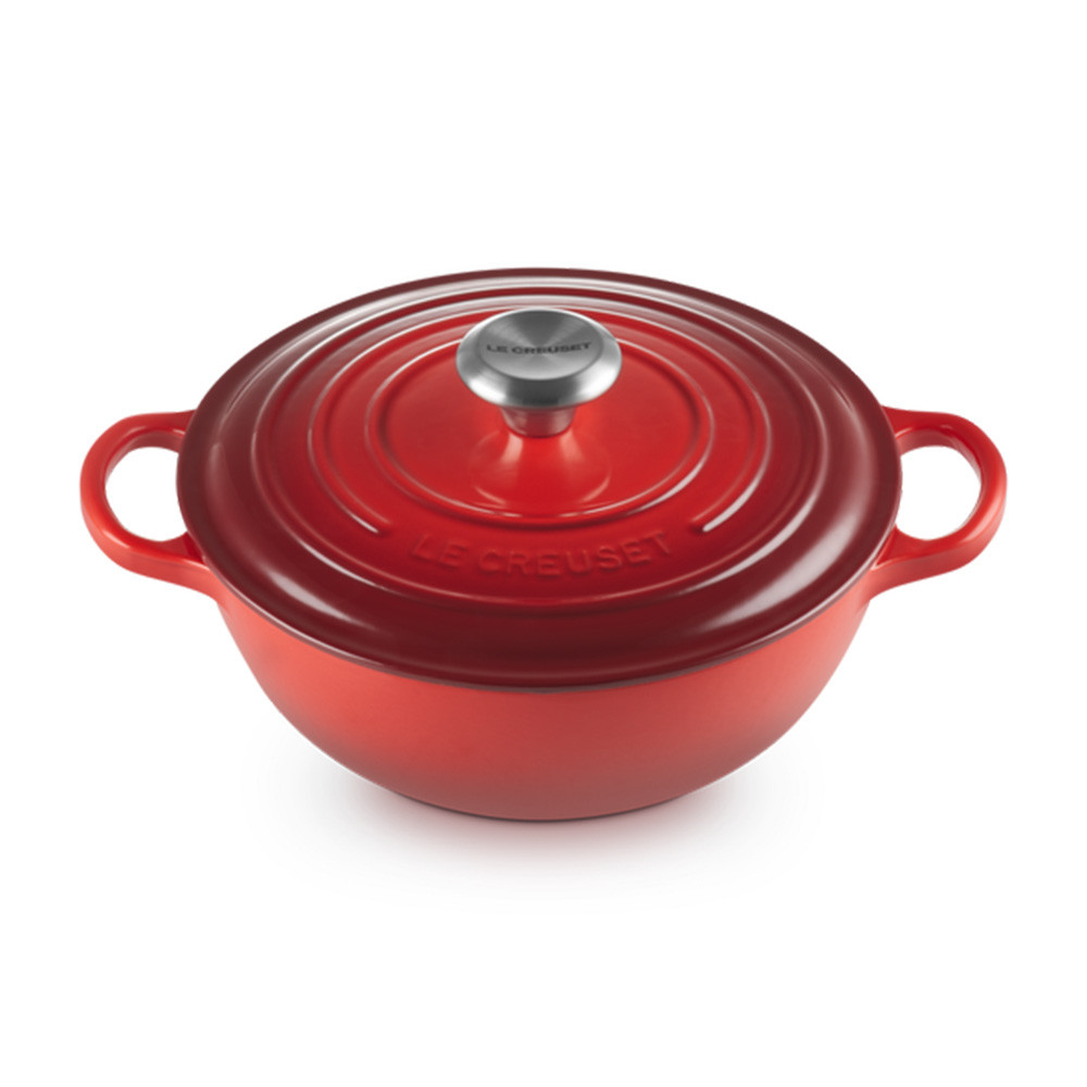 Мармит Le Creuset 21114240600430 24 см красный - фото 2 - id-p1789292238