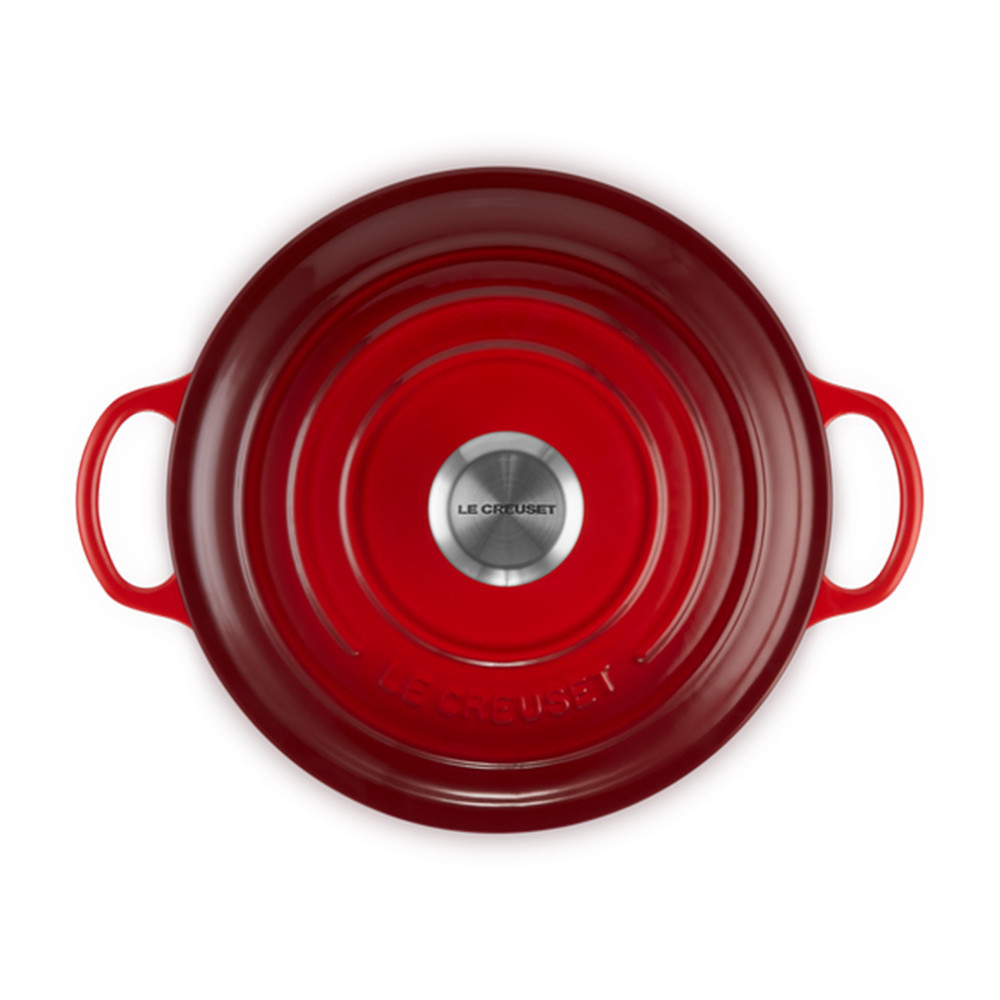 Мармит Le Creuset 21114240600430 24 см красный - фото 3 - id-p1789292238