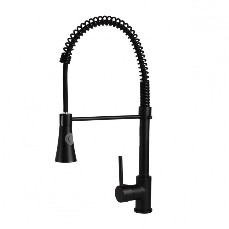 Змішувач для кухні YOKA FIESTO BLACK чорний *, фото 1