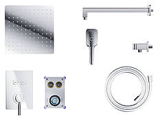 Душова система CORSAN PLOMERIA CHROMЕ + BOX прихованого монтажу *