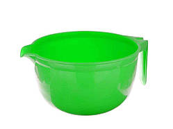 Ківш пластиковий 2,5л d=200мм салатовий ТМ КОНСЕНСУС