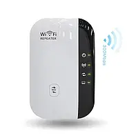 Беспроводной репитер усилитель сигнала WI-FI сигнала UKC 2.4G WR03 Белый