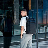 Чорний чоловічий рюкзак Mark Ryden MR2908 (Чорний), фото 4