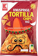 Чипсы кукурузные барбекю Knusprige Tortilla Chips BBQ 150г Германия