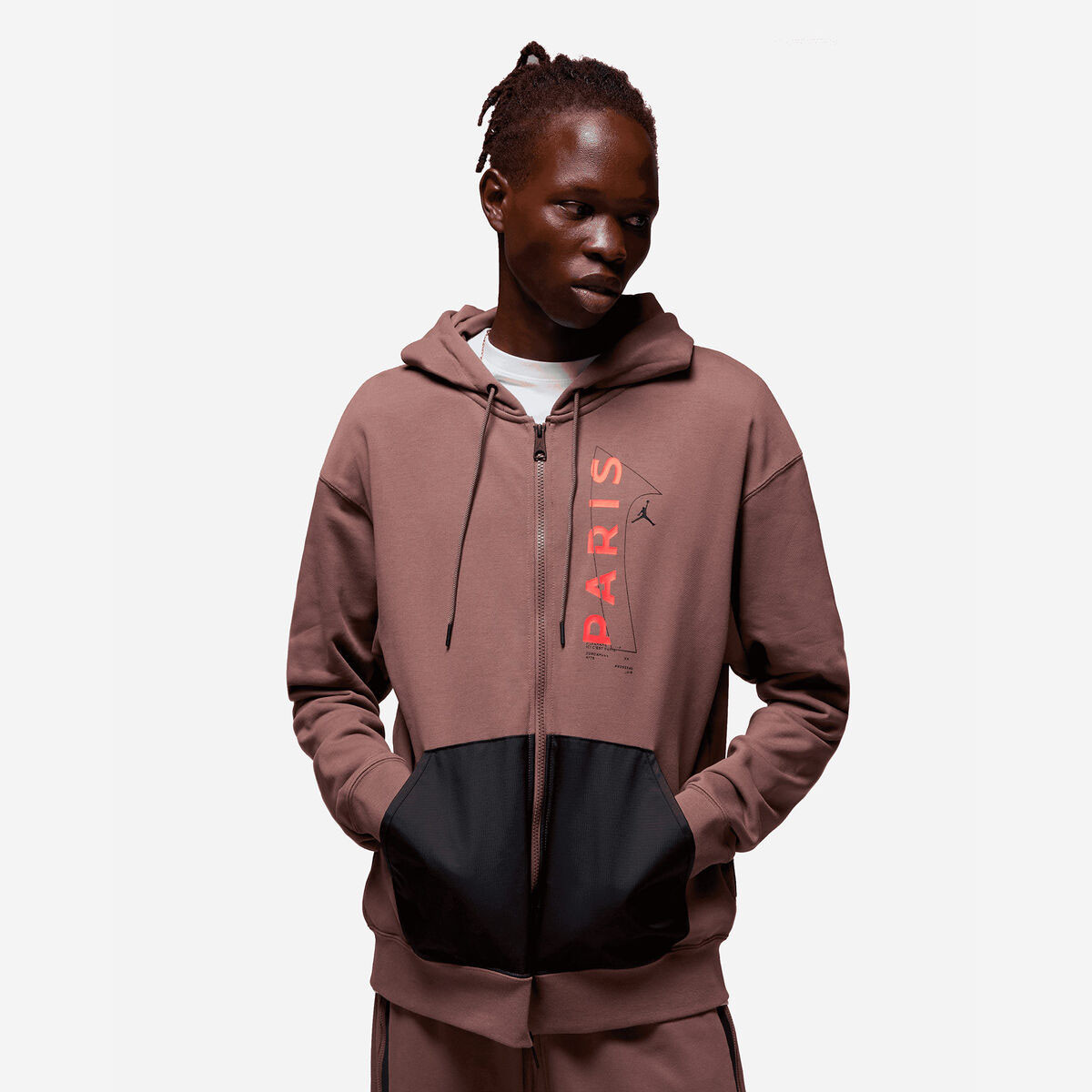 Jordan PSG Fleece Full Zip Hoodie S DN6150 291 ID
