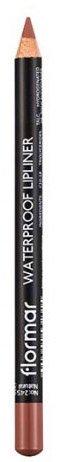 Олівець для губ водостійкий Flormar Waterpoof Lipliner No245 Natural, 1,7г
