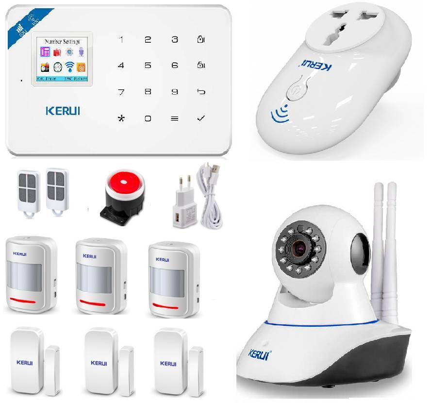 Купити Сигналізація Kerui W18 max Double + WI-FI IP-камера + WI-FI ...