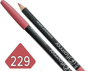 Олівець для губ водостійкий Flormar Waterpoof Lipliner №229 Natural Pink 1,14 г, фото 1