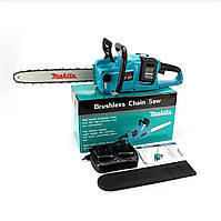 Акумуляторна ланцюгова пила Makita Макіта DUC CS-4002 ( 40V 5Ah ) АКБ пила, електропила