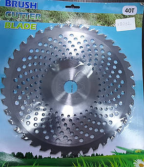 Ніж 255 40Т для мотокос з відбійником