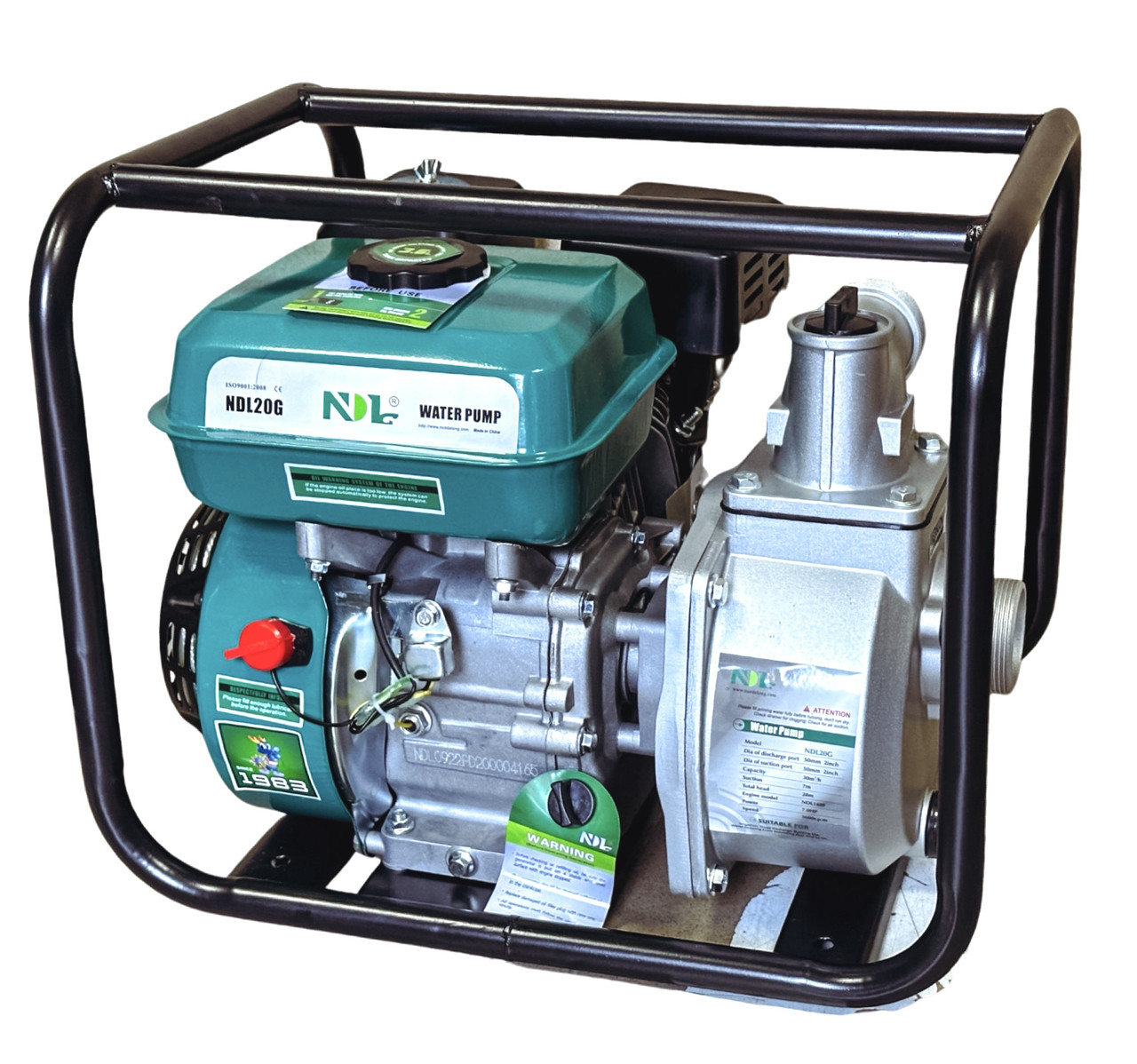 Мотопомпа бензинова NDL 20G (30 кубів на годину), фото 1