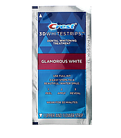 Отбеливающие полоски для зубов CREST 3D WHITENING SYSTEM GLAMOUROUS WHITE 1 пара